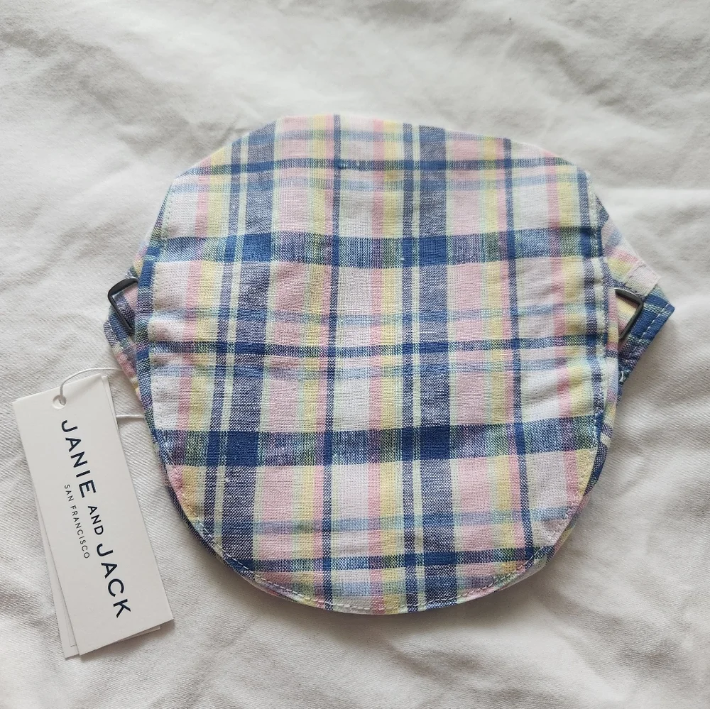 Janie and Jack Gingham Driver Cap